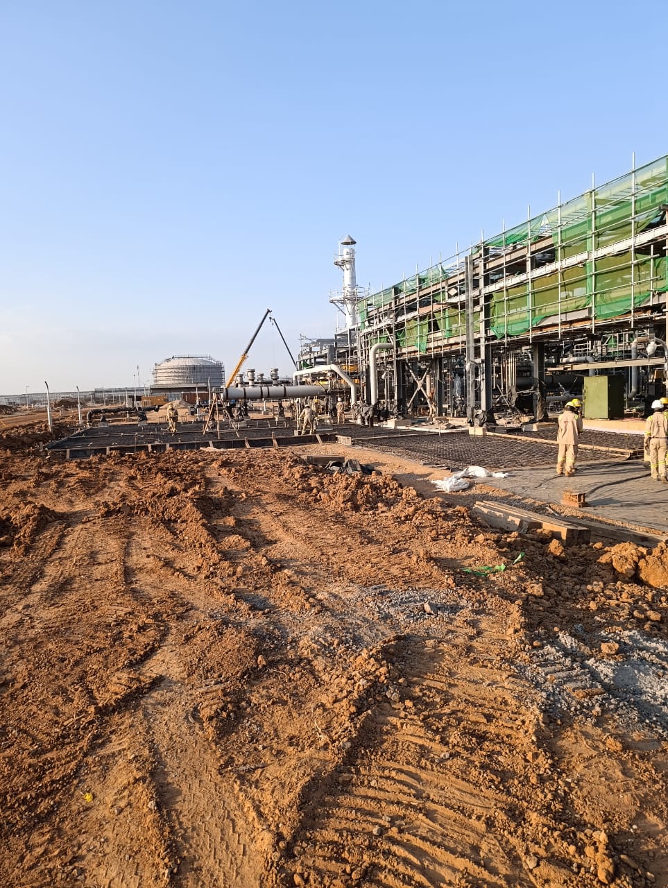 Civil and structural engineering site work — East Africa