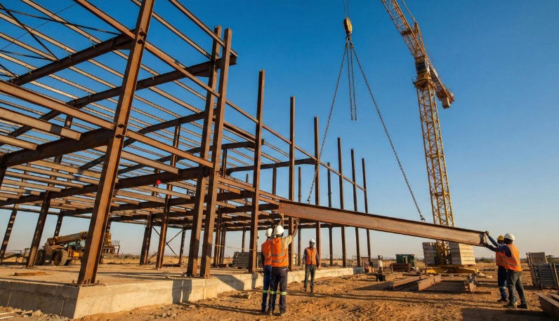 KFDA Structural Steel Installation — Tilenga Field Development